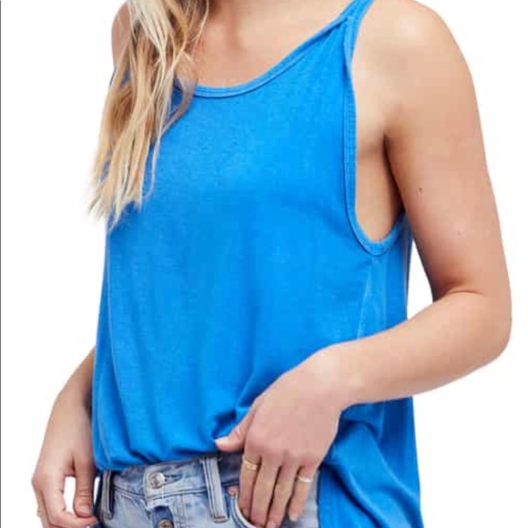 Free People | NWT Atlantic Knit Blue Tank Top - Picture 8 of 8